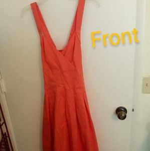 Calvin Klein Cross Shoulder Dress New